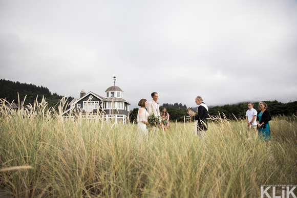 Intimate Coastal Wedding